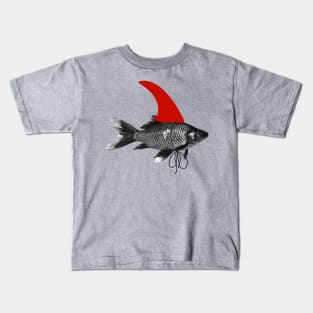 The goldfish shark becomes the Siamese fighting fish Kids T-Shirt